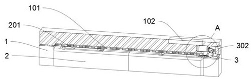 Cabinet door capable of being automatically controlled to be closed for smart home