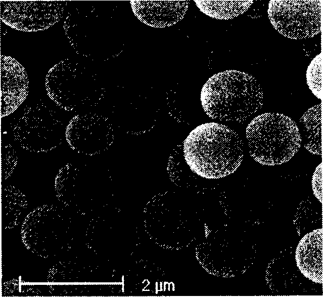 Method for preparing metal oxide hollow microcapsule