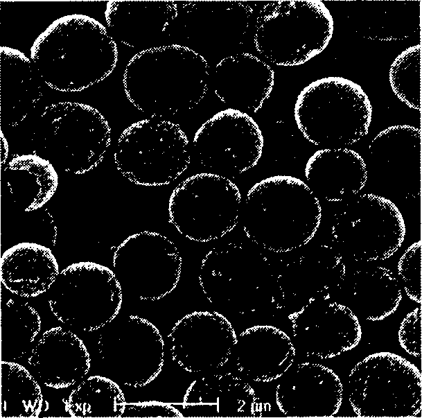 Method for preparing metal oxide hollow microcapsule