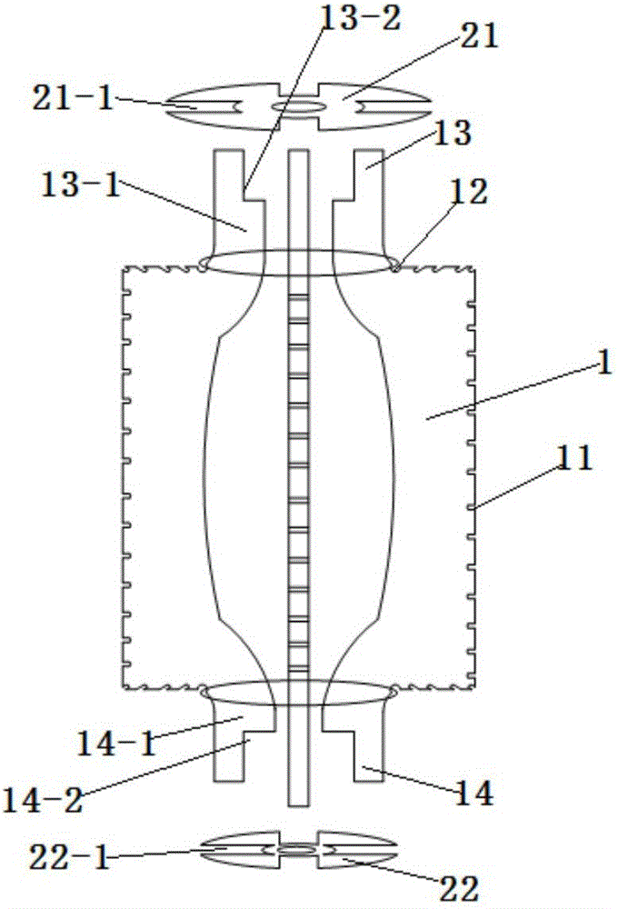 Production die of lantern skeleton and use method of production die