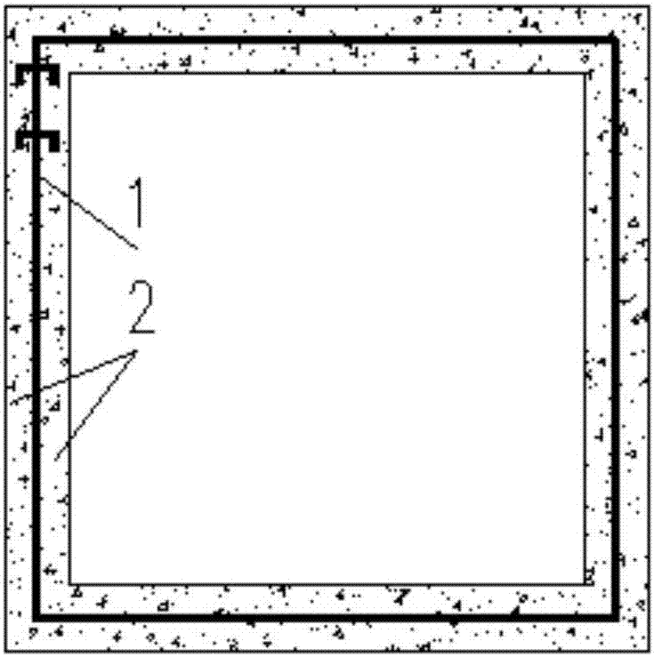 Large-scale steel and concrete combined hollow anti-slide pile and its construction method