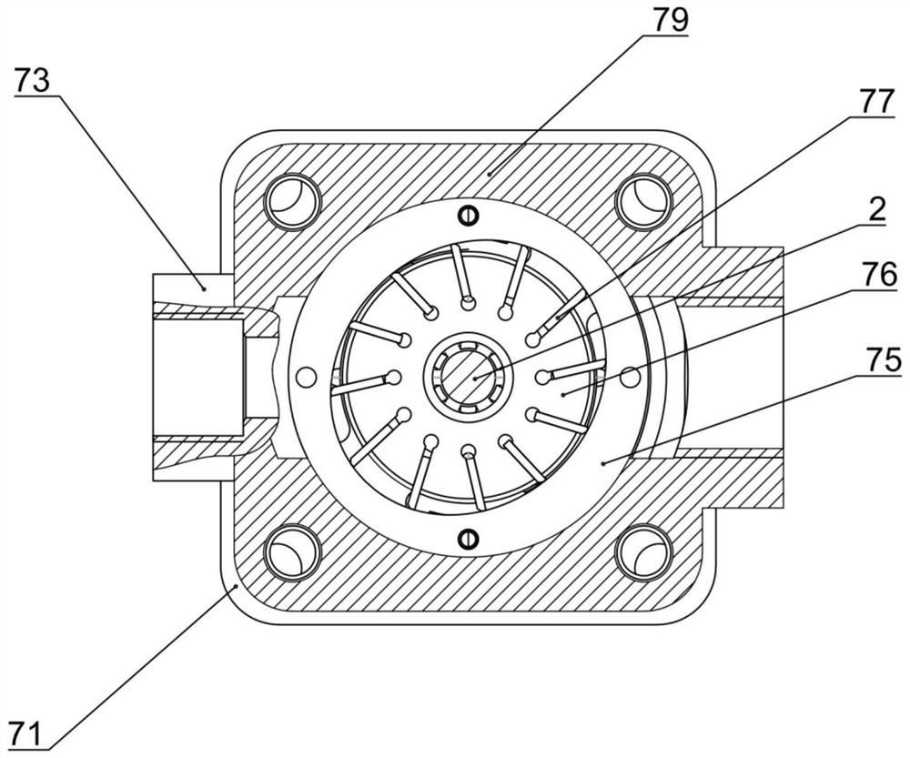 Blade motor directly driven multi-redundance electromagnetic piloted safe water attack pressure release valve