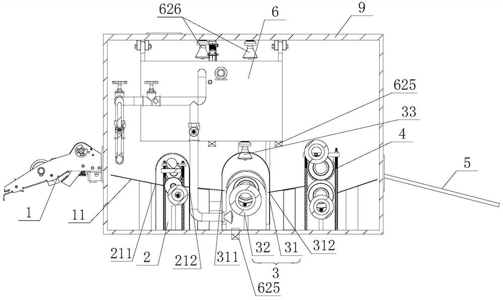 Waste paper regeneration device and paper making method thereof