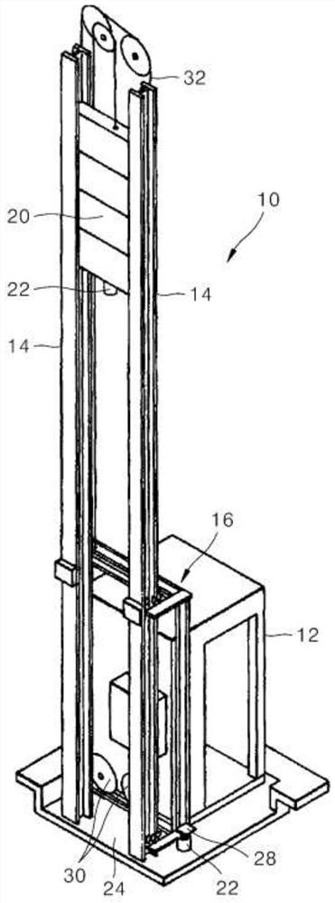 Right Angle Penetrating Elevator