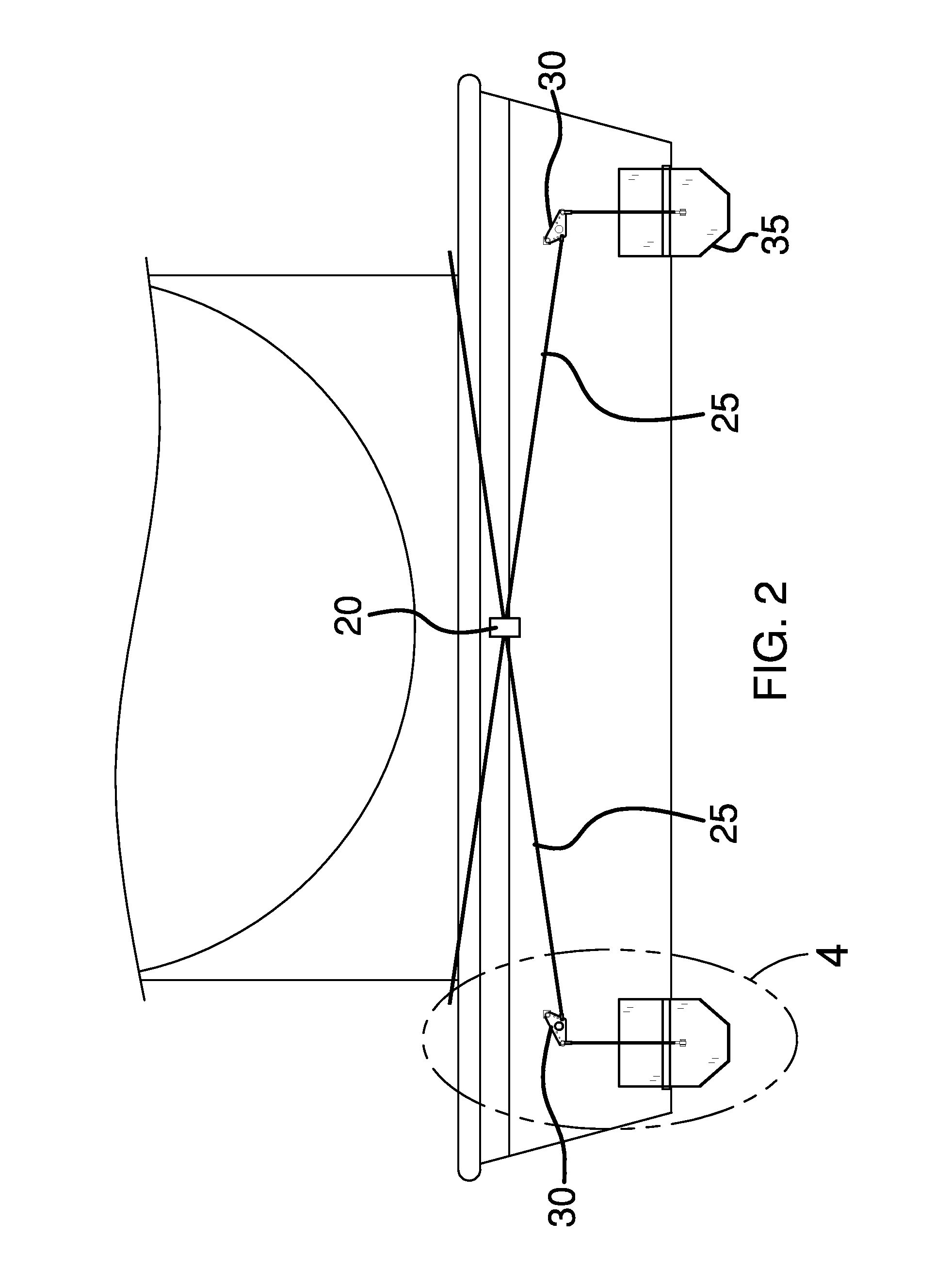 Airboat braking system