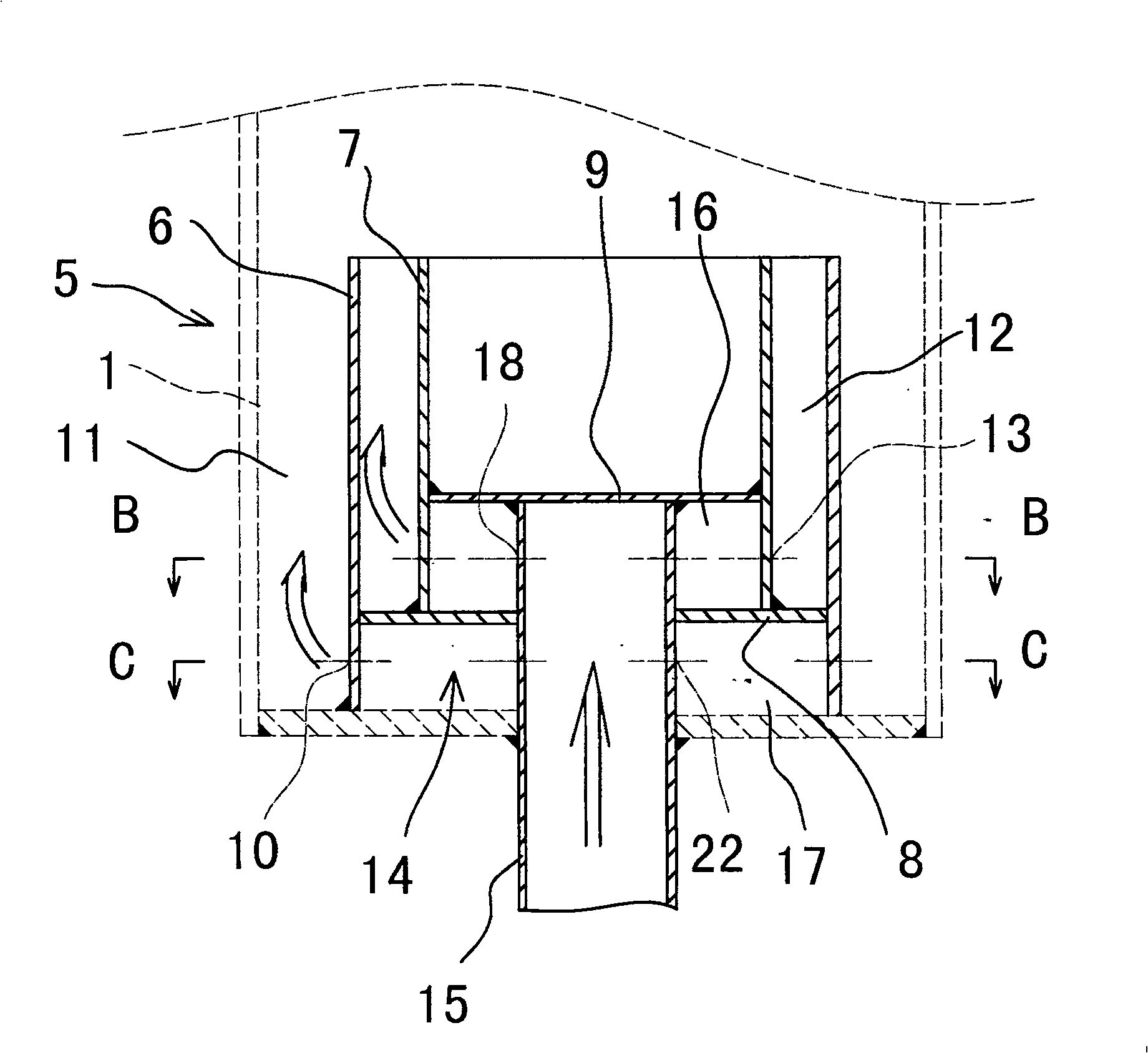 Double helix water stream barrel type high-efficiency coolers