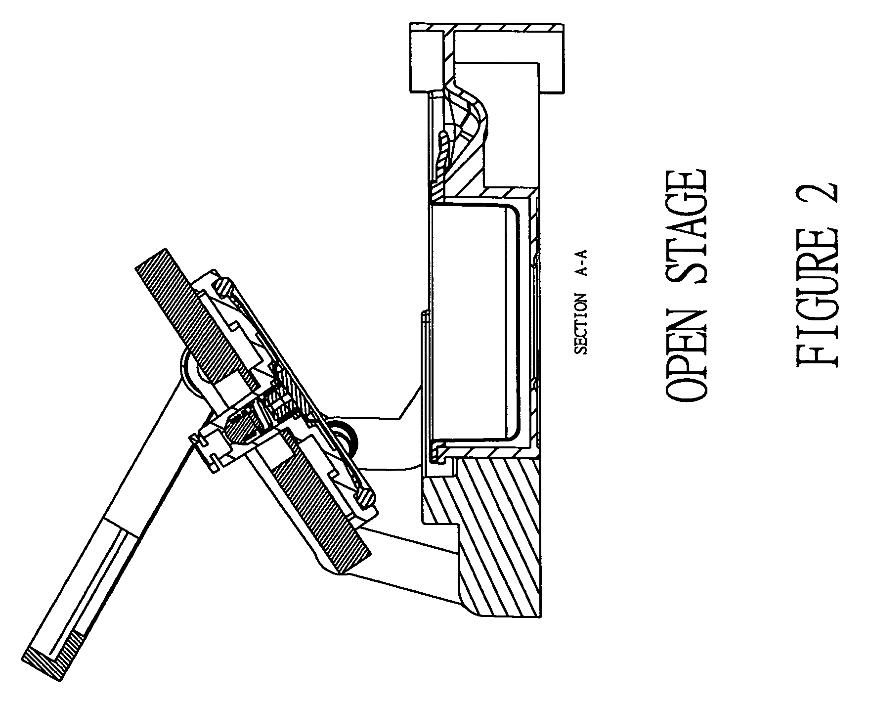 Cabinet design of filter holder for pressurized espresso machines