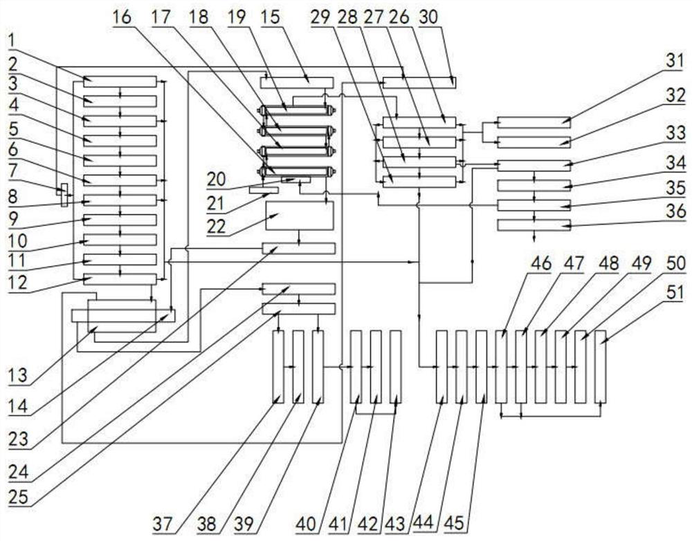 Organic solid waste low-temperature anaerobic cracking treatment device, process and application of process