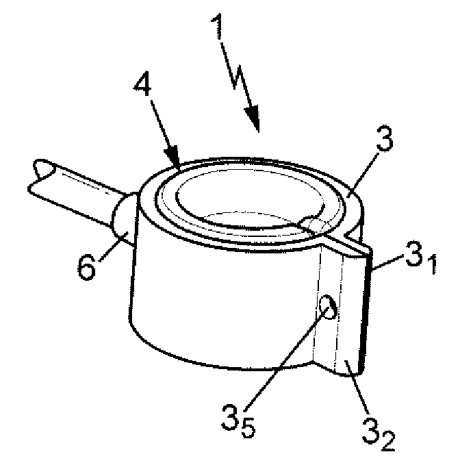 Adjustable vascular ring, means for treating sfs syndrome and implantable kit comprising such a ring, mould and method for obtaining such a ring