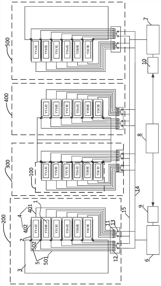 Fire extinguishing system suitable for extra-high voltage converter station, fire extinguishing method and extra-high voltage converter station