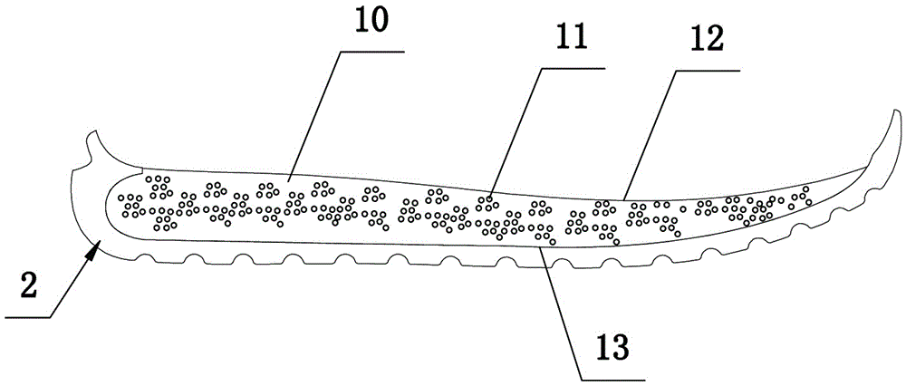 PU puffed sole and production process thereof