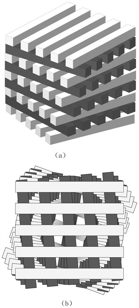 Three-dimensional non-contact metal grating type electromagnetic super system, design method and microwave circuit