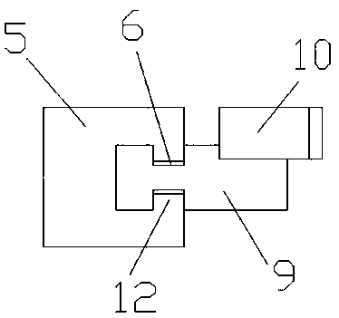 Rack-based concrete pumping device