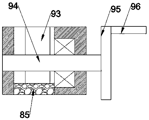 Wall spraying device