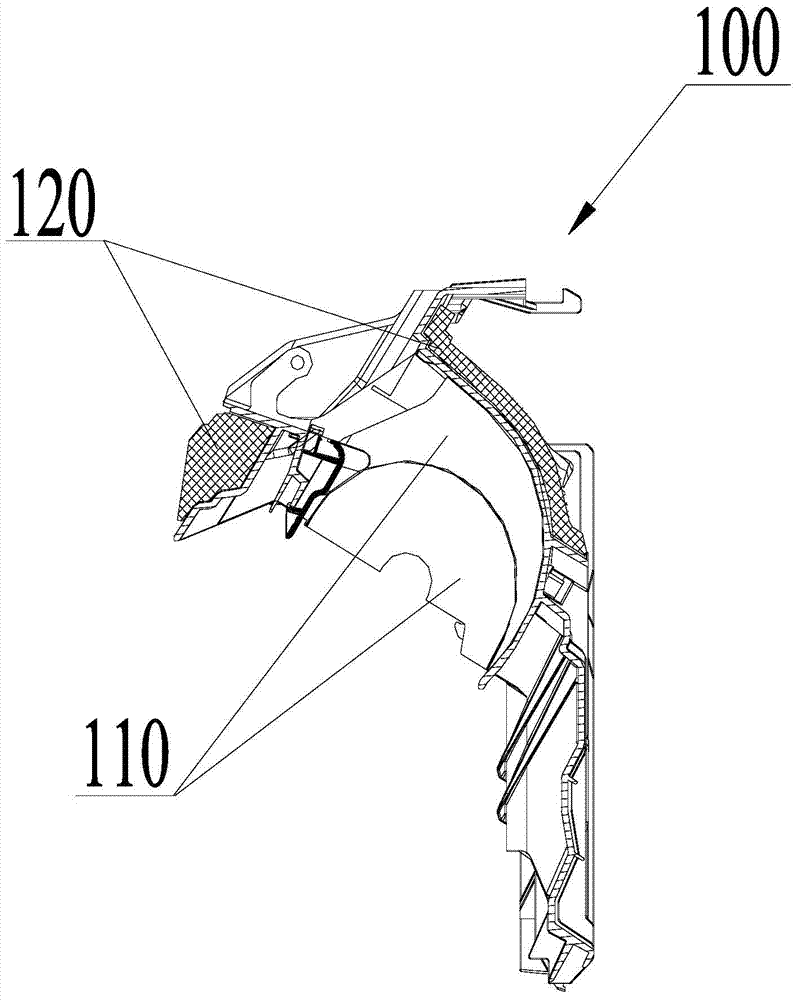 Bottom shell device, manufacturing method of bottom shell device and air conditioner