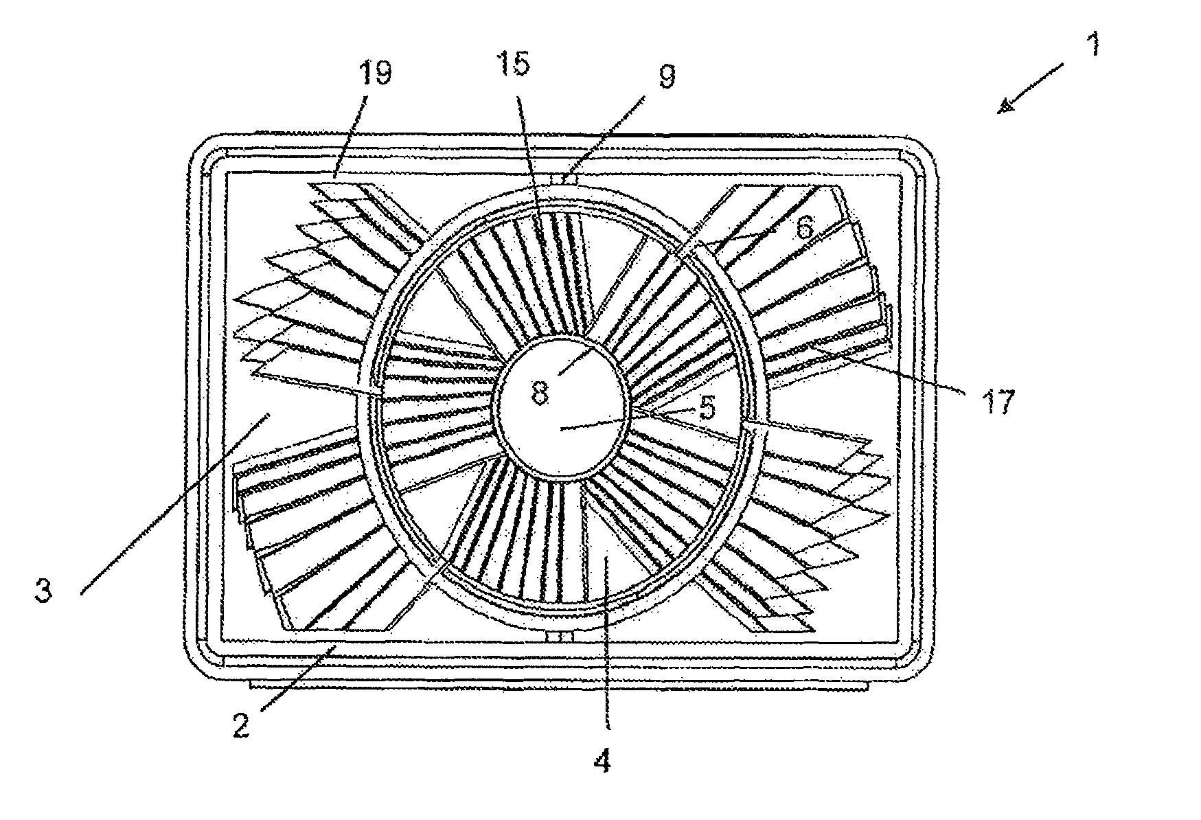 Comfort air vent nozzle