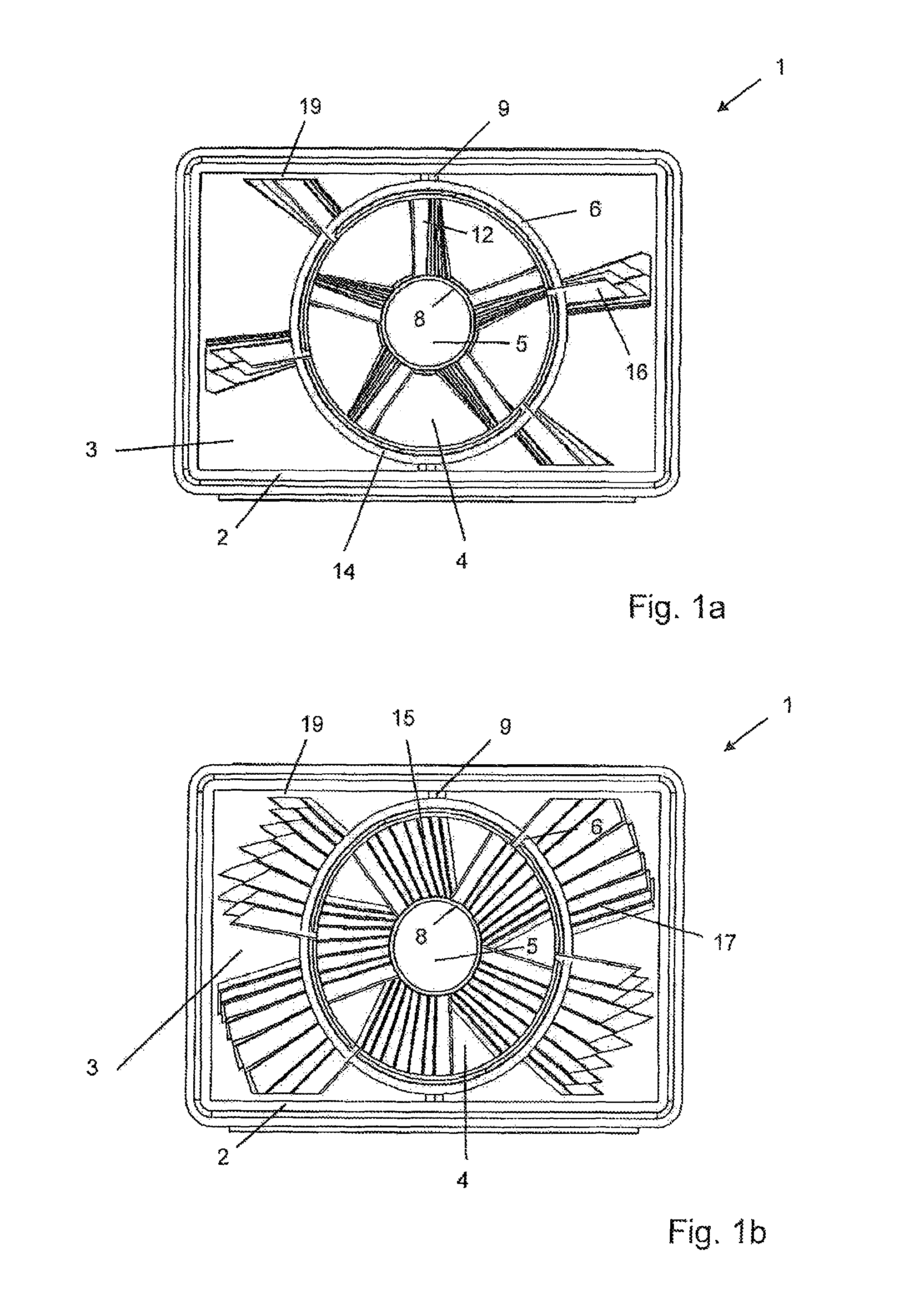 Comfort air vent nozzle