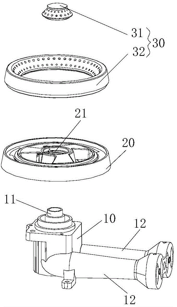 Burner and gas stove with the same