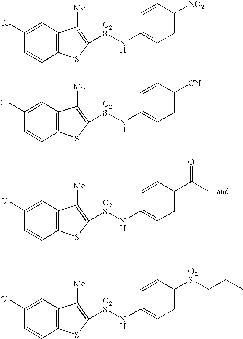 N-substituted benzothiophenesulfonamide derivatives