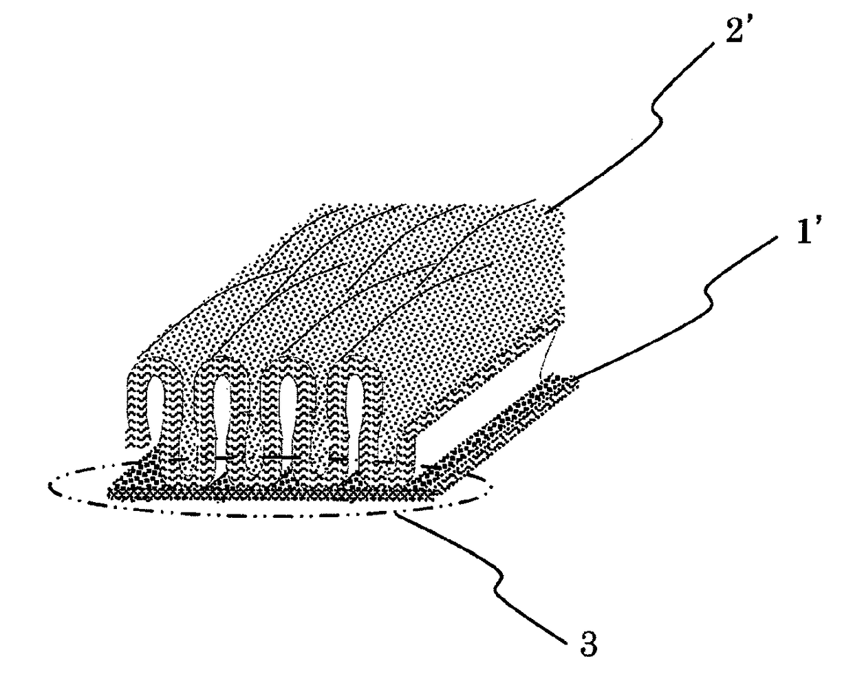 Bulky nonwoven fabric