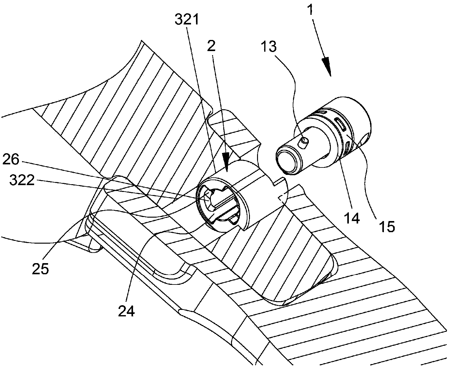 Excavator and bucket tooth connection assembly thereof