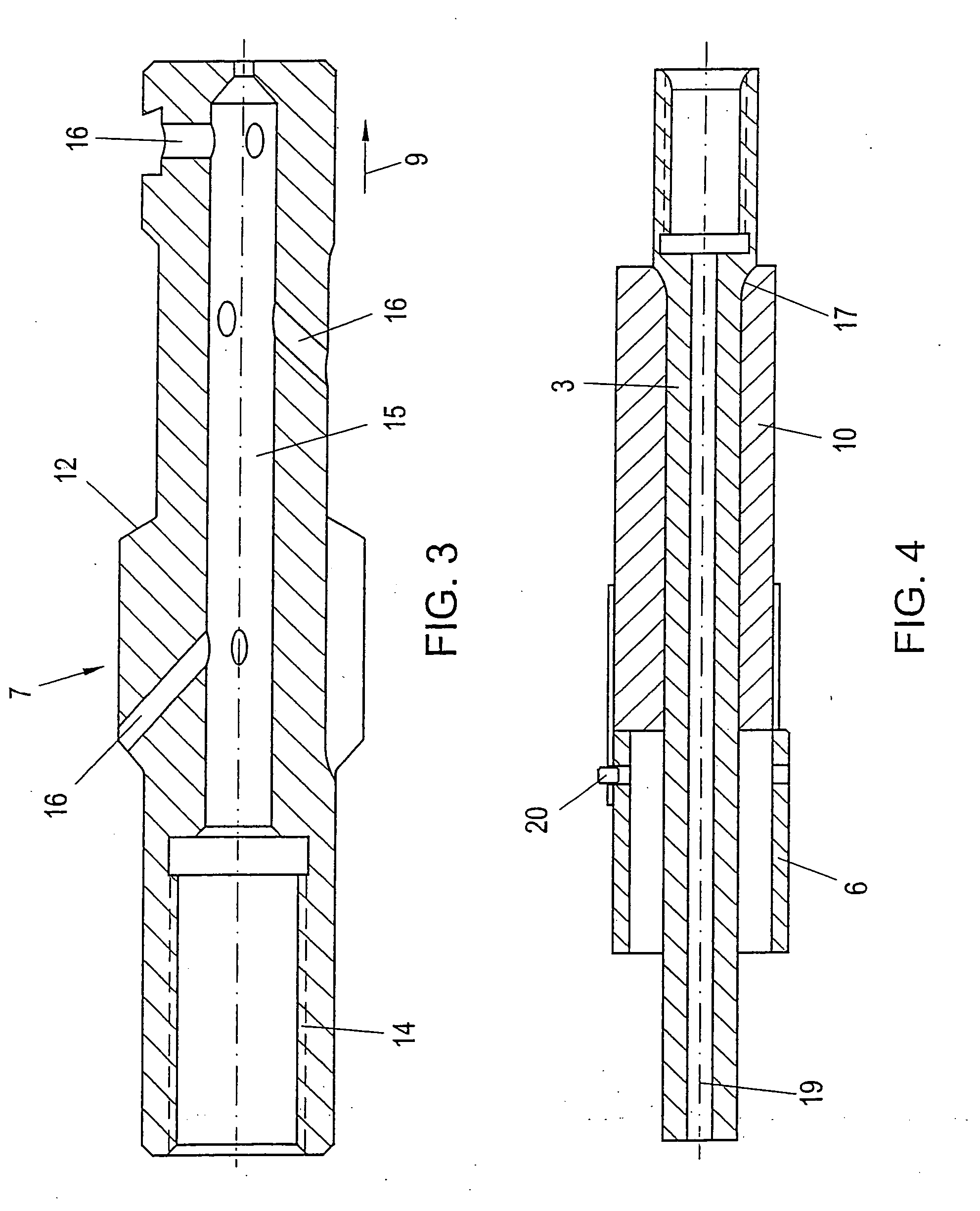 Method and device for boring holes in soil or rock