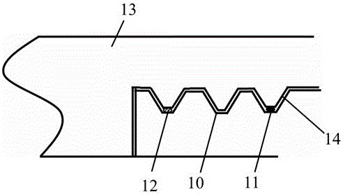 Double-sealing structure of microwave resonant cavity