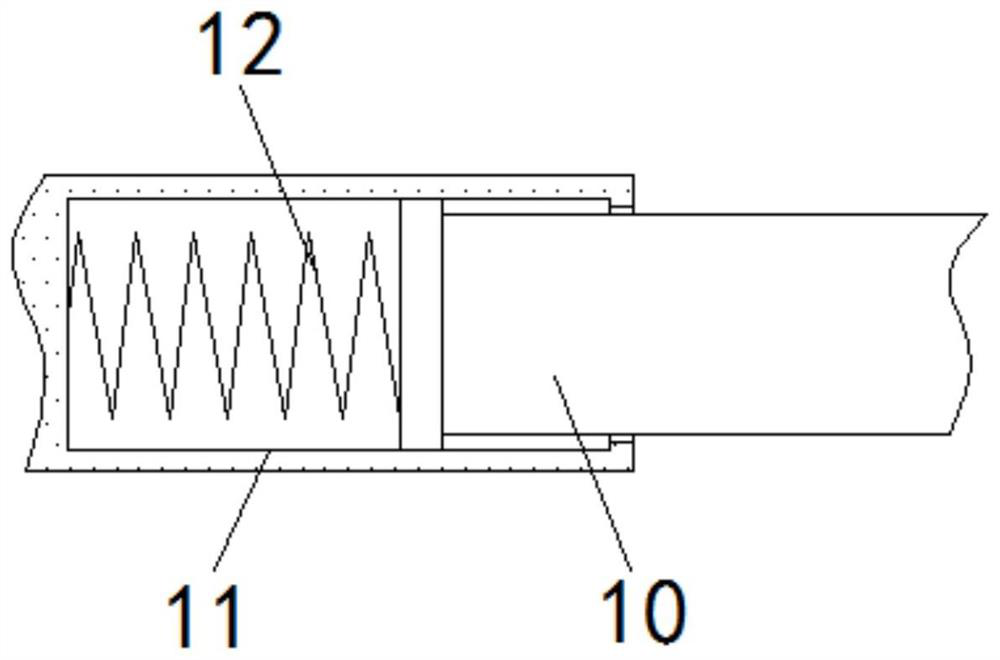 Cut-off device for steel pipe machining and capable of conducting waste reduction treatment