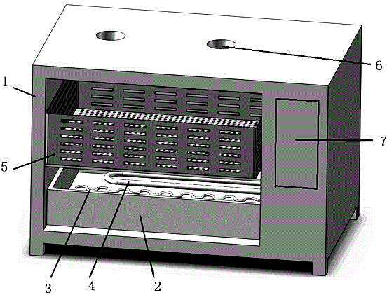 Black tea oxygen introducing fermentation processing method and device