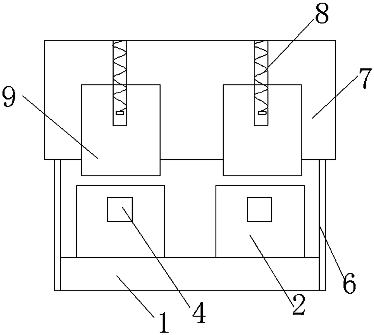 Mango mashing device