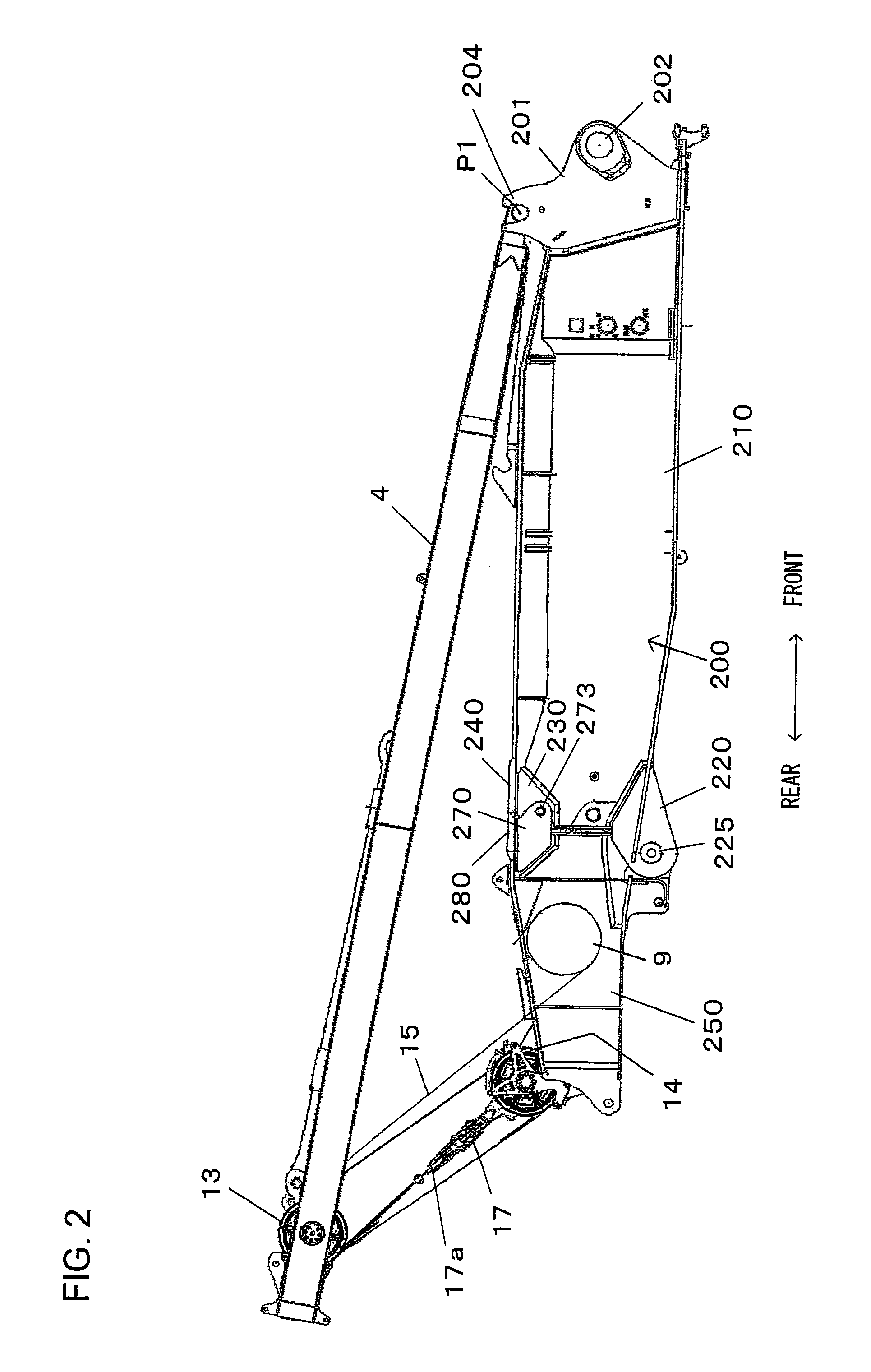 Rotating Superstructure and Crane