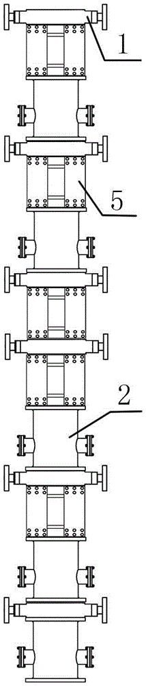 Multi-point excitation anti-seismic test bearing frame and design method thereof