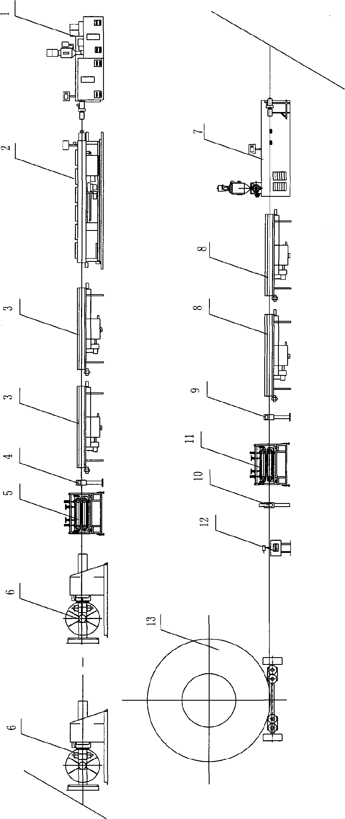 Technique and equipment for processing reinforced thermoplastic plastic pipe