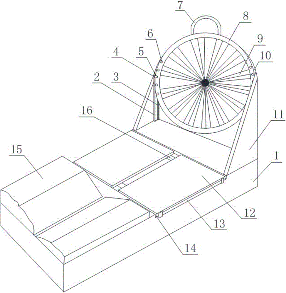 Equipment capable of quickly cutting bamboo for building