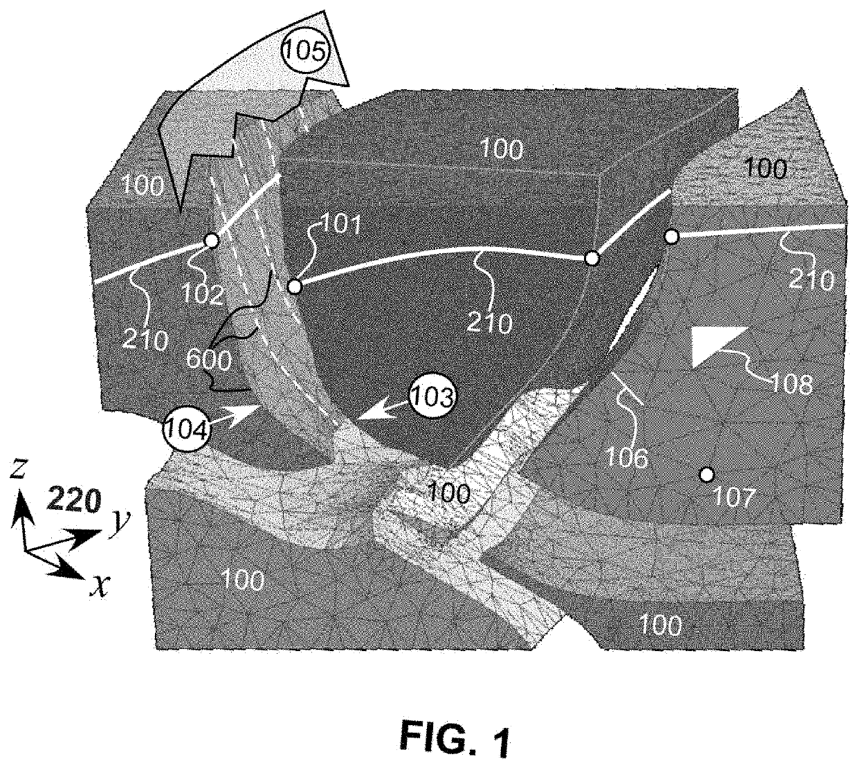 Imaging a subsurface geological model at a past intermediate restoration time