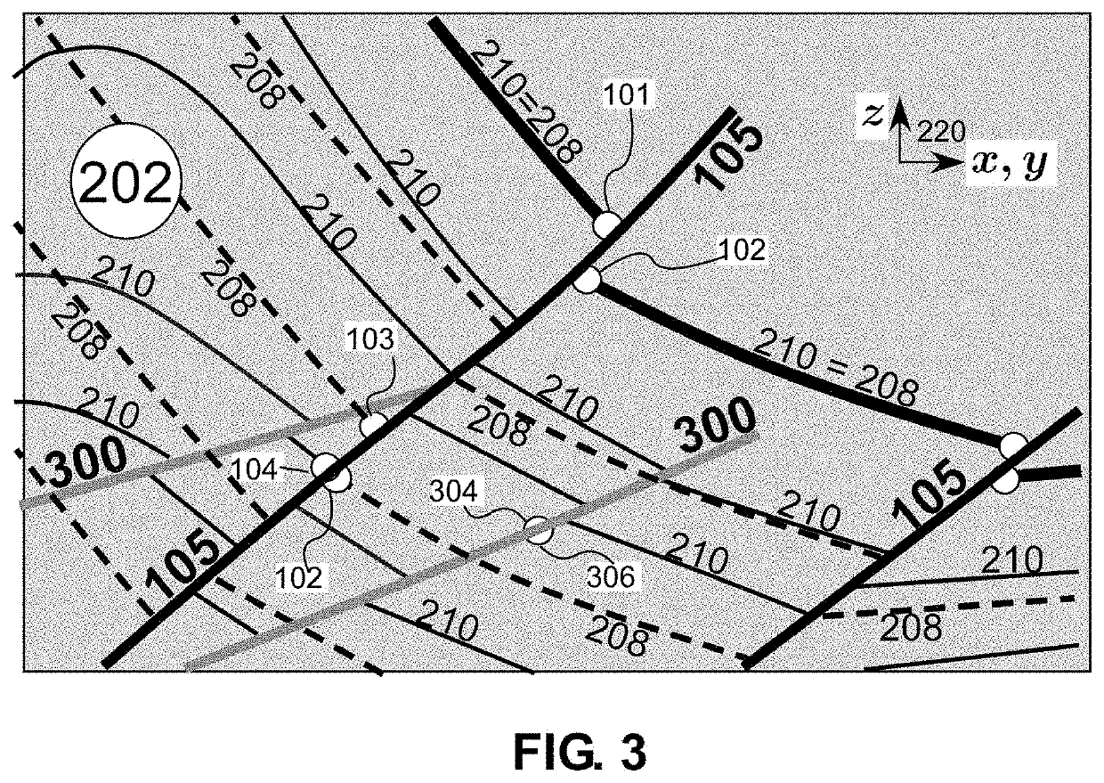 Imaging a subsurface geological model at a past intermediate restoration time