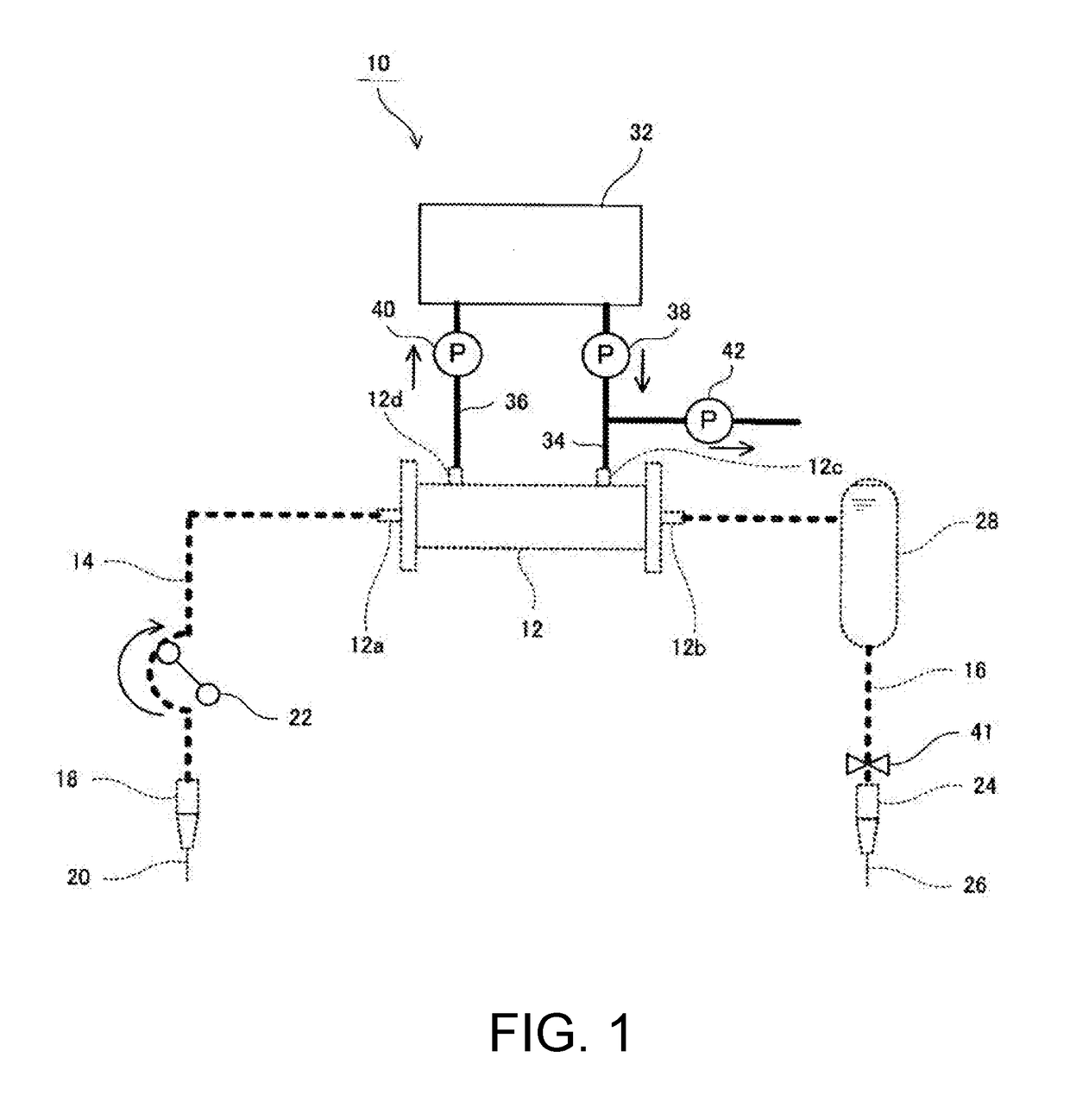 Blood purification device and priming method