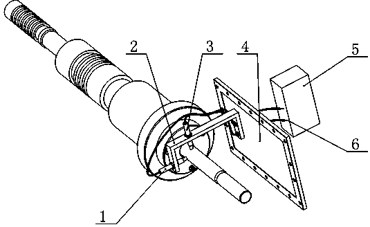 Natural gas compressor piston rod runout measurement device