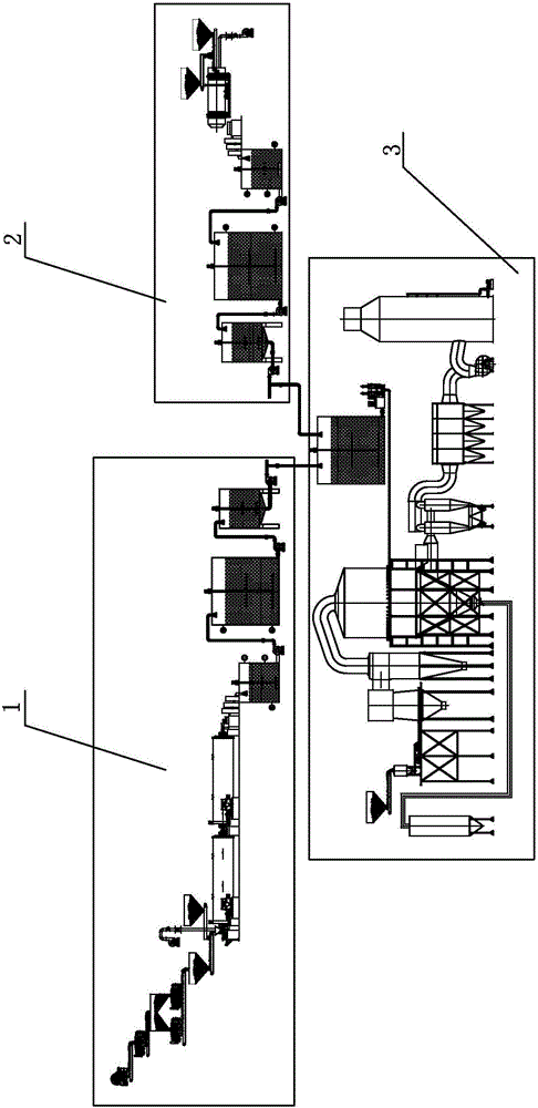 Ceramic raw material independent-grinding centralized preparation technique and device