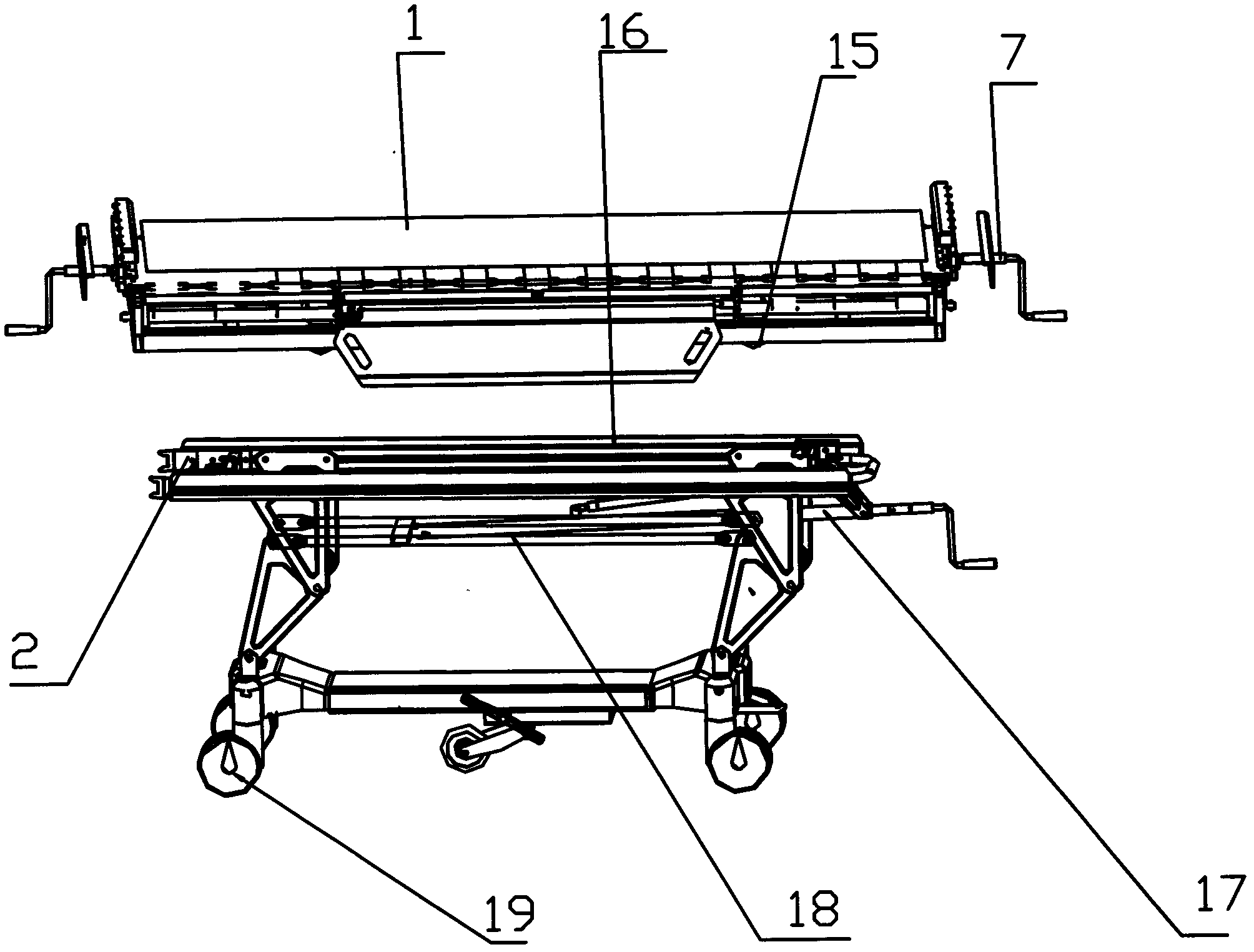 Multifunctional manual translation docking vehicle