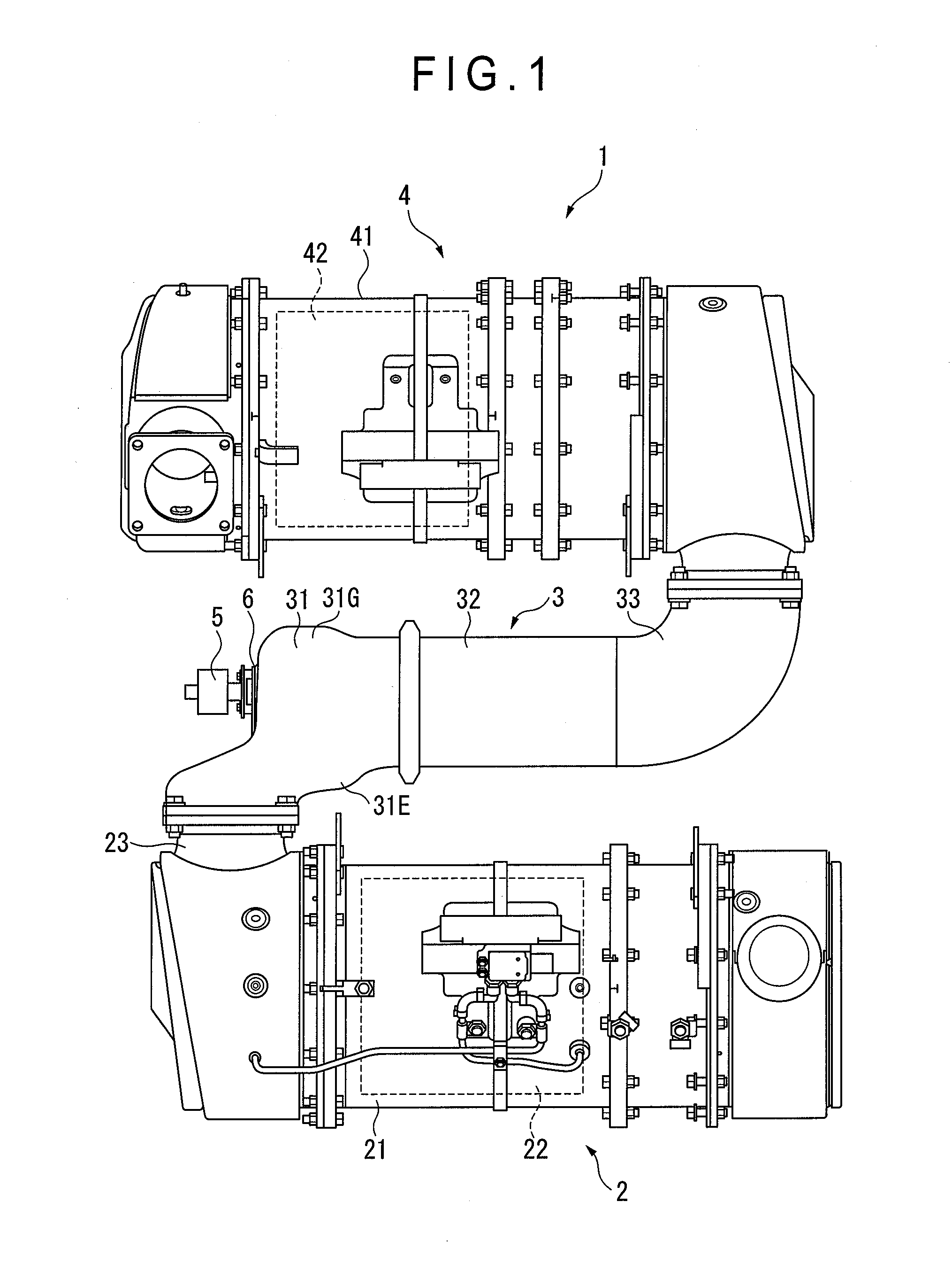 Reductant aqueous solution mixing device and exhaust aftertreatment device provided with the same