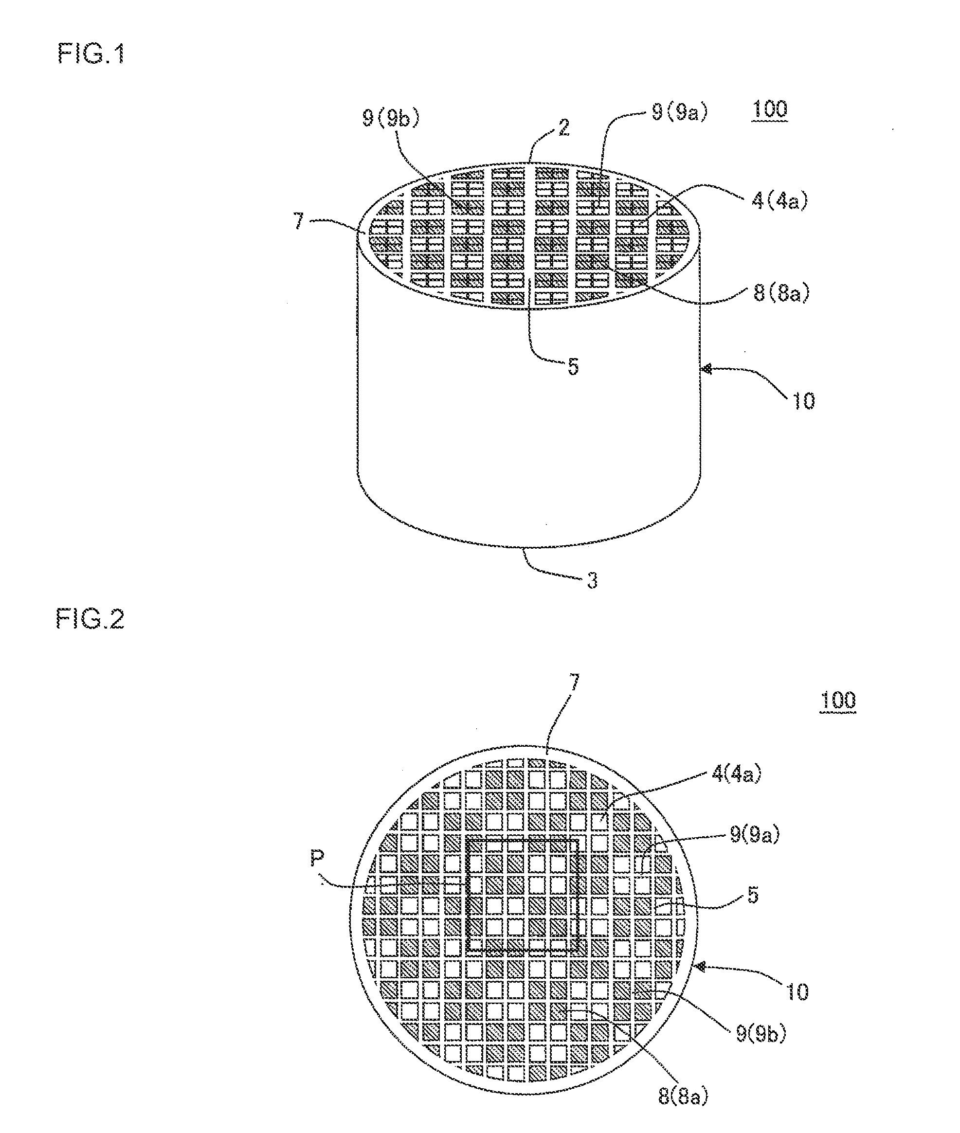 Honeycomb catalyst body