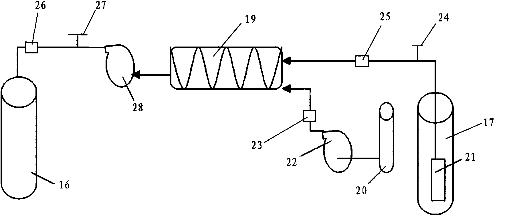 Groundwater ammonia-nitrogen in-situ enhanced nitrification and denitrification integrated system and method