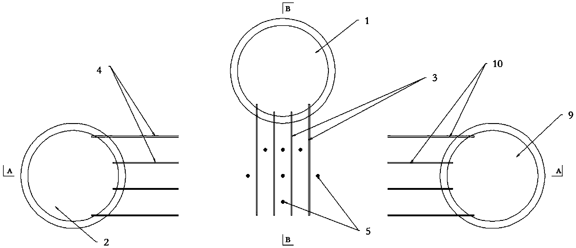 Groundwater ammonia-nitrogen in-situ enhanced nitrification and denitrification integrated system and method