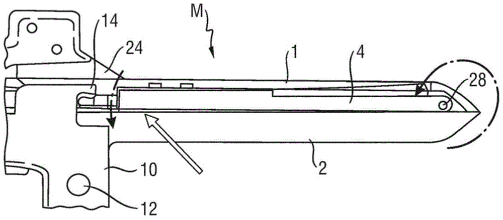 Medical high frequency surgical instrument including pivotable electrode support