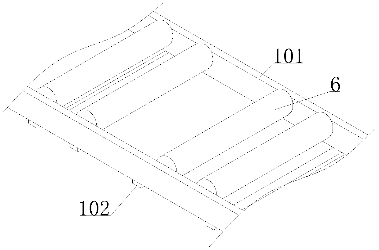 Timber feeding device for furniture production