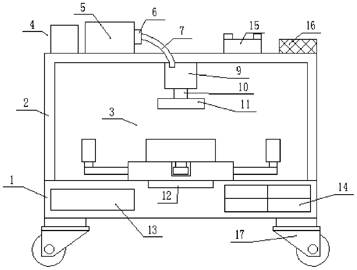 Wide-application range aluminum and magnesium alloy extrusion test device