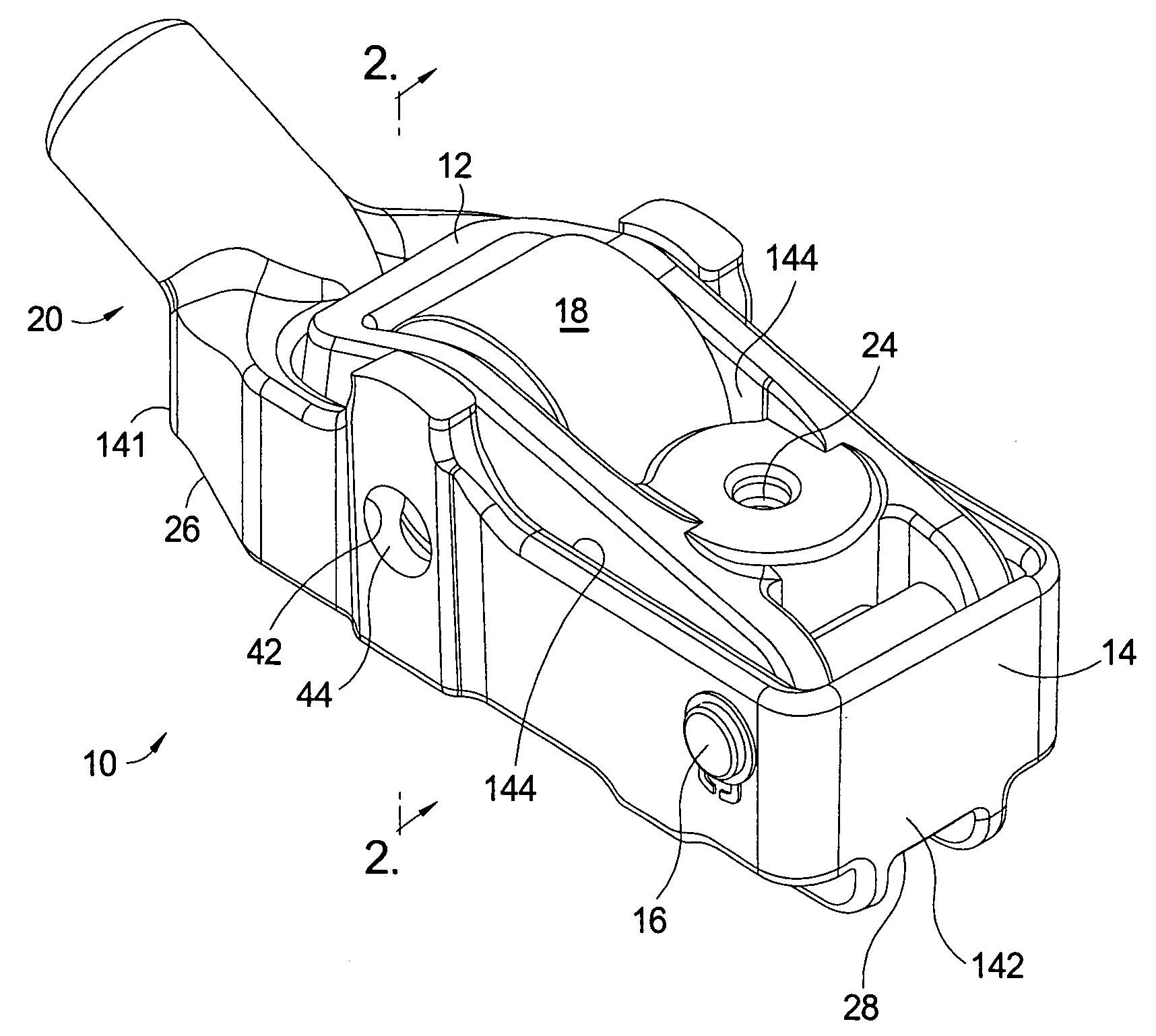 Inner arm stop for a switchable rocker arm