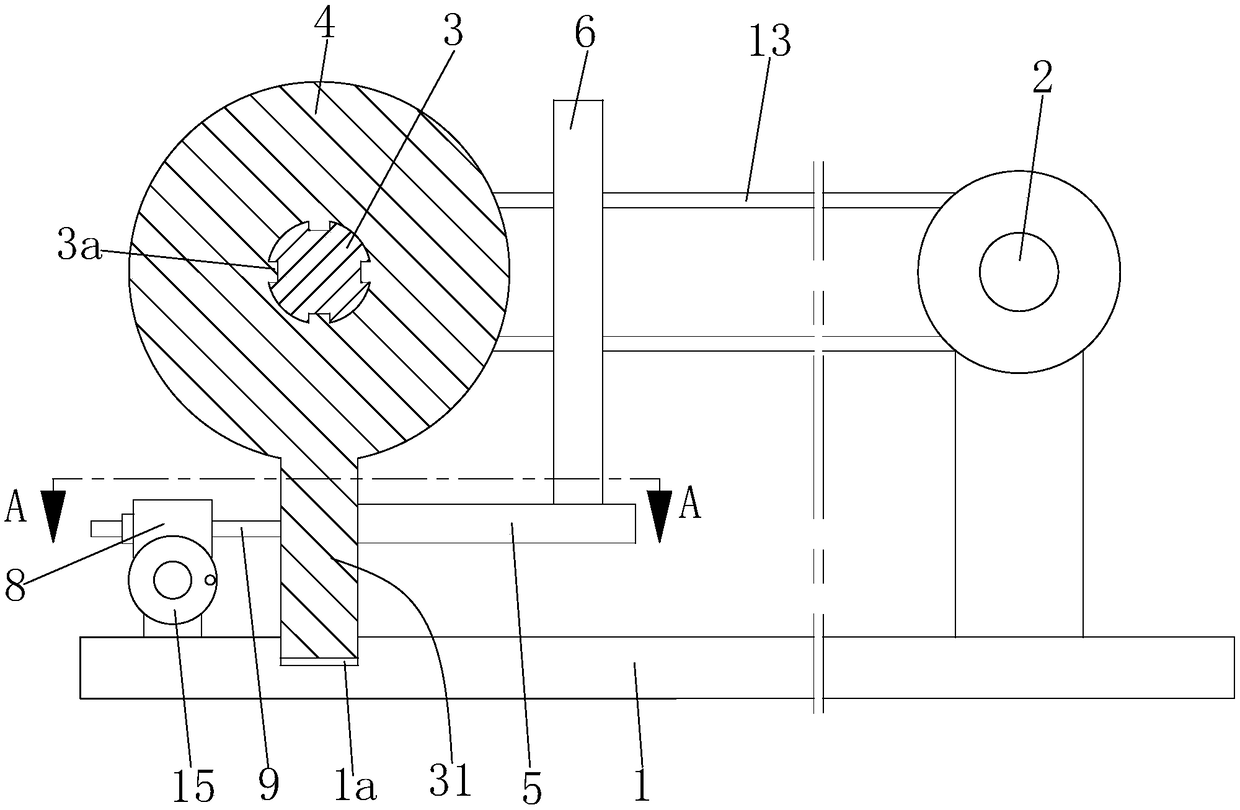 Laminated strip safety cutting device for processing polytetrafluoroethylene cable wrapping tape