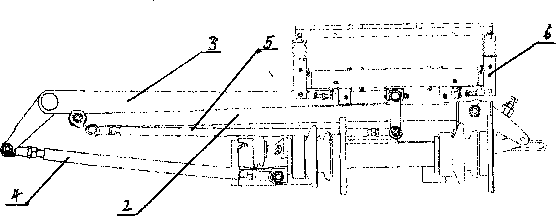 Pantograph especially for harbor